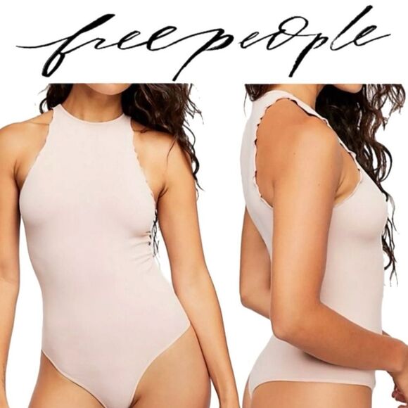 Free People Mauve Free Feels Right Bodysuit - Picture 2 of 11